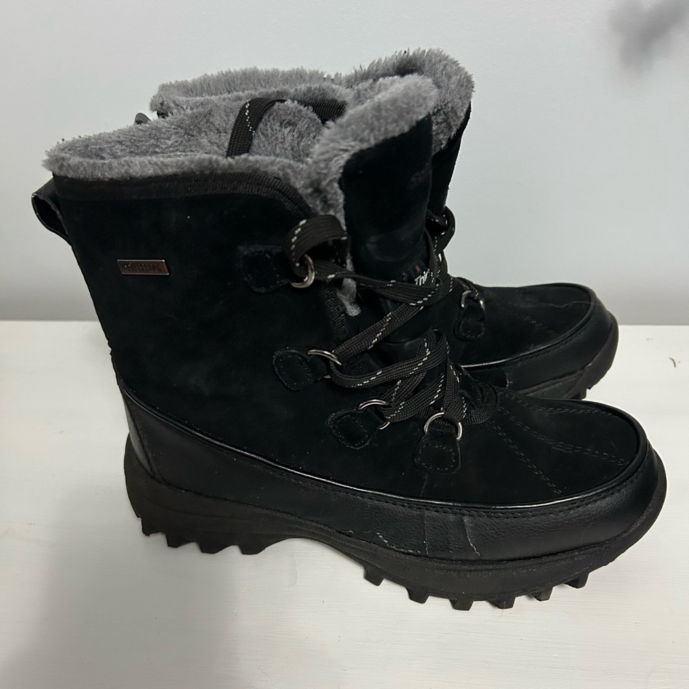 Winter Women's Boots with Faux Fur Lining